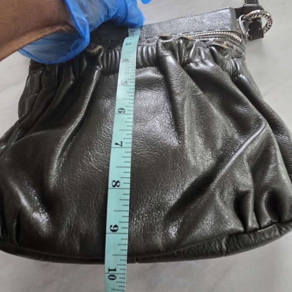 Brighton Crossbody Handbag Women Leather gathered pocket Small Luxury - Picture 8 of 15